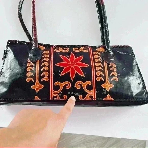 ALDO  SHOULDER WOMEN BROWN LEATHER BAG - Picture 7 of 9